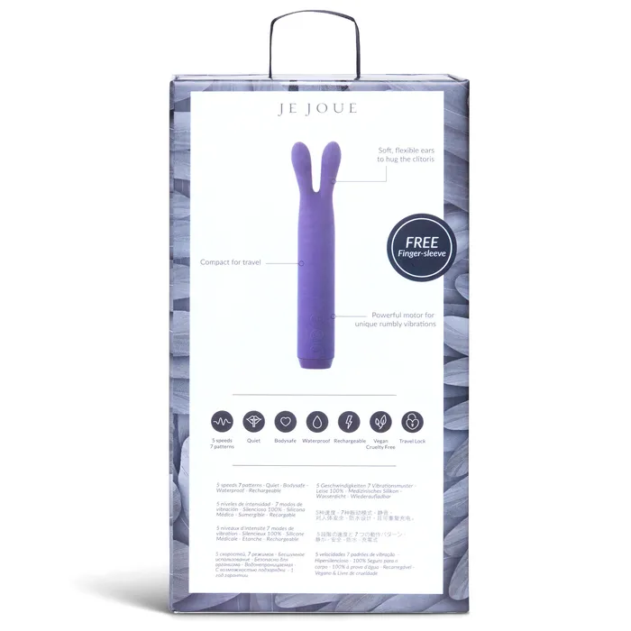 Je Joue Vibrators Je Joue Rabbit Bullet Vibrator Purple