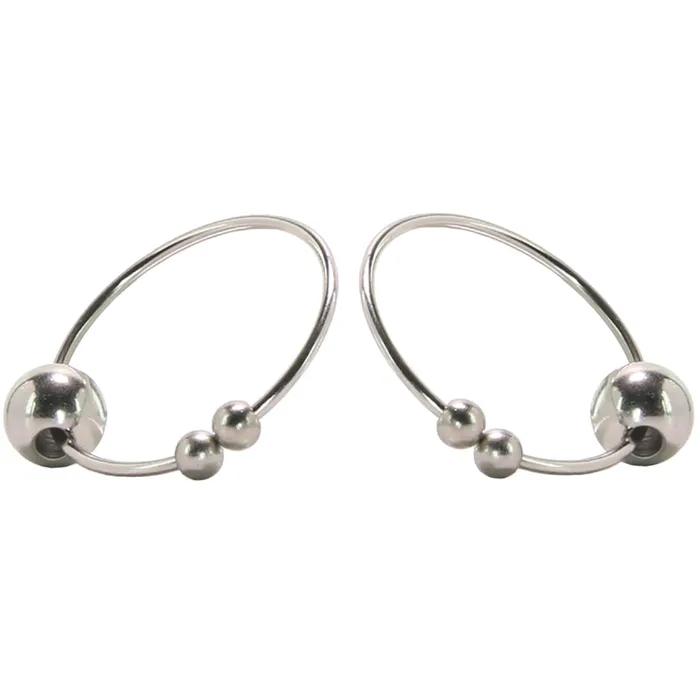 CalExotics Couples nipple play NonPiercing Nipple Rings in Silver CalExotics Couples nipple play NonPiercing Nipple Rings in Silver