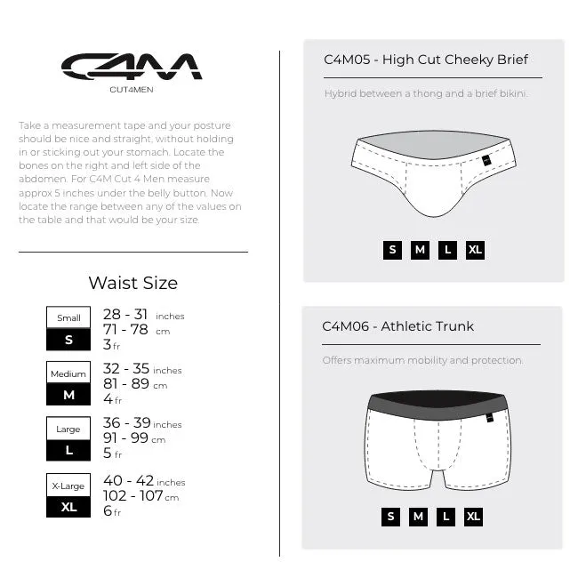 C4M Pouch Enhancing Mens Thong Provocative Skin CUT 4 MEN Female Sex Toys