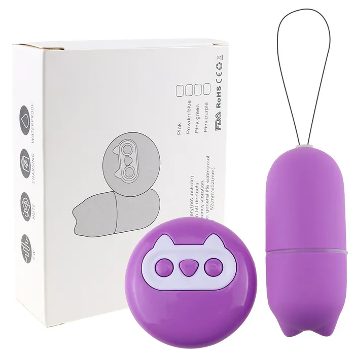 LAZADASEXTOYS Female Sex Toys Wearable Panty Vibrator Invisible Vibratings Pig Shape 10 Speeds Wireless Jump Eggs Clitoral Stimulation Anal Sex Toys for Woman