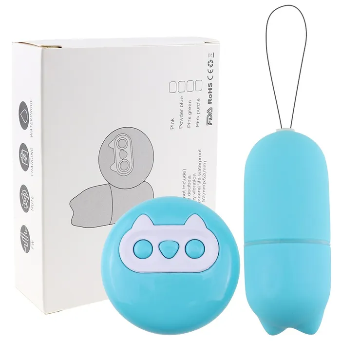 LAZADASEXTOYS Female Sex Toys Wearable Panty Vibrator Invisible Vibratings Pig Shape 10 Speeds Wireless Jump Eggs Clitoral Stimulation Anal Sex Toys for Woman