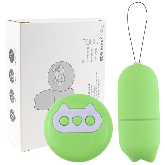 LAZADASEXTOYS Female Sex Toys Wearable Panty Vibrator Invisible Vibratings Pig Shape 10 Speeds Wireless Jump Eggs Clitoral Stimulation Anal Sex Toys for Woman