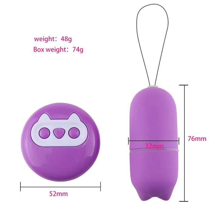 LAZADASEXTOYS Female Sex Toys Wearable Panty Vibrator Invisible Vibratings Pig Shape 10 Speeds Wireless Jump Eggs Clitoral Stimulation Anal Sex Toys for Woman