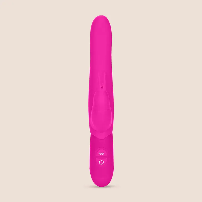 California Exotic Novelties LLC Female Sex Toys Posh Bounding Bunny slim silicone shaft