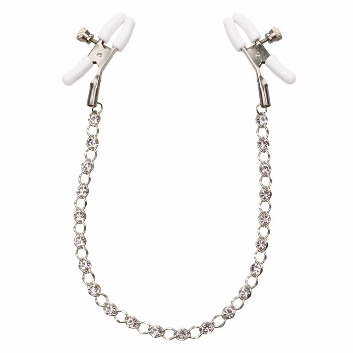 California Exotics Couples California Exotics Nipple Play Crystal Chain Nipple Clamps