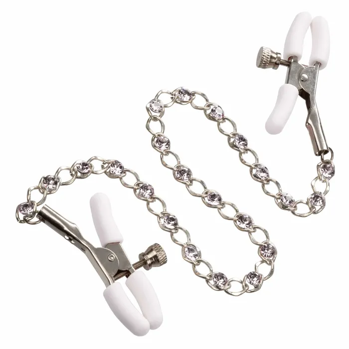 California Exotics Couples California Exotics Nipple Play Crystal Chain Nipple Clamps