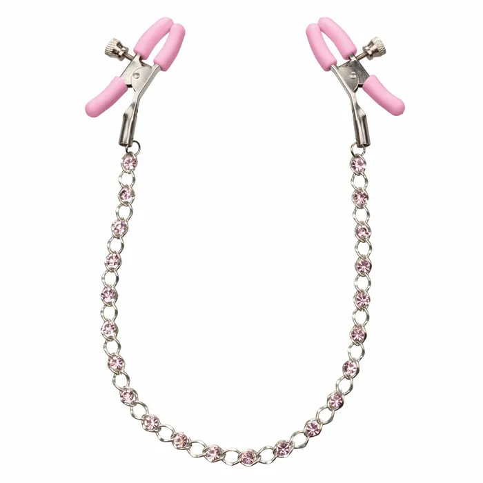 California Exotics Couples California Exotics Nipple Play Crystal Chain Nipple Clamps