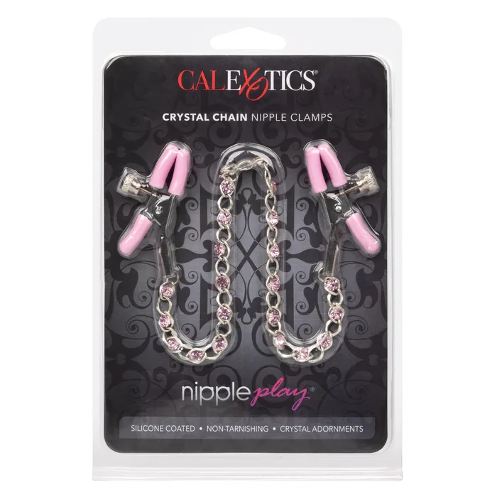 California Exotics Couples California Exotics Nipple Play Crystal Chain Nipple Clamps