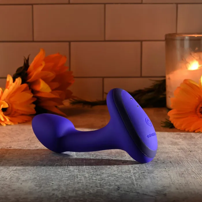 Evolved Evolved Gender X Anybodys Plug Vibrating Anal Plug Purple Anal