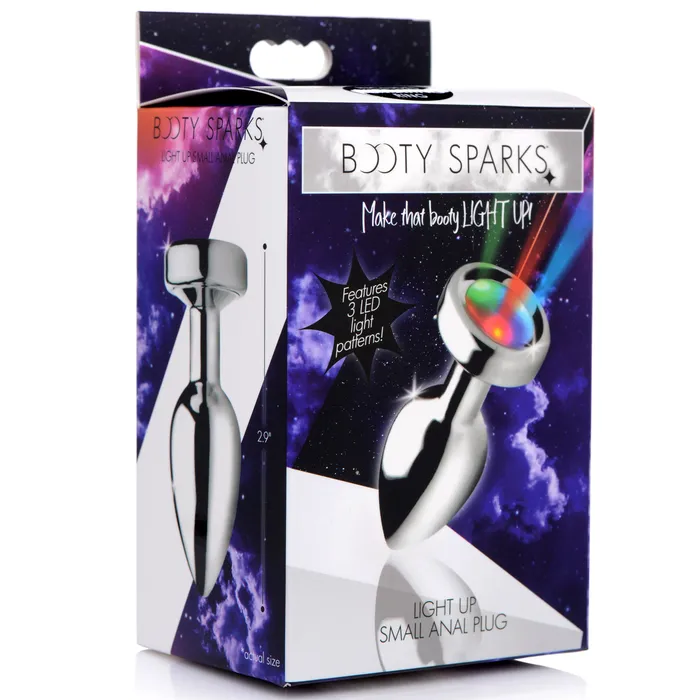 Booty Sparks Male Sex Toys Light Up Small Anal Plug