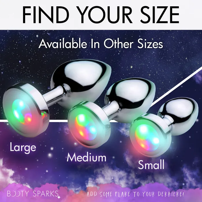 Booty Sparks Male Sex Toys Light Up Small Anal Plug