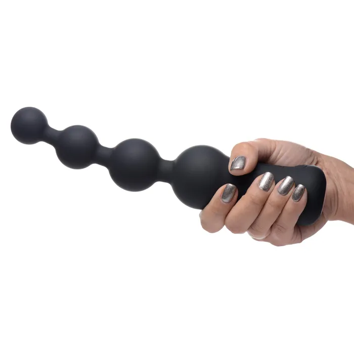 Male Sex Toys Master Series Deluxe Voodoo Beads 10X Silicone Anal Beads Vibrator