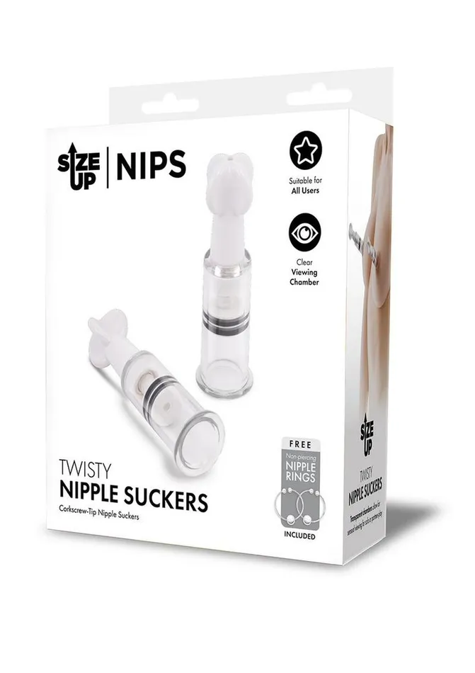 Couples Size Up Size Up Twisty Nipple Suckers