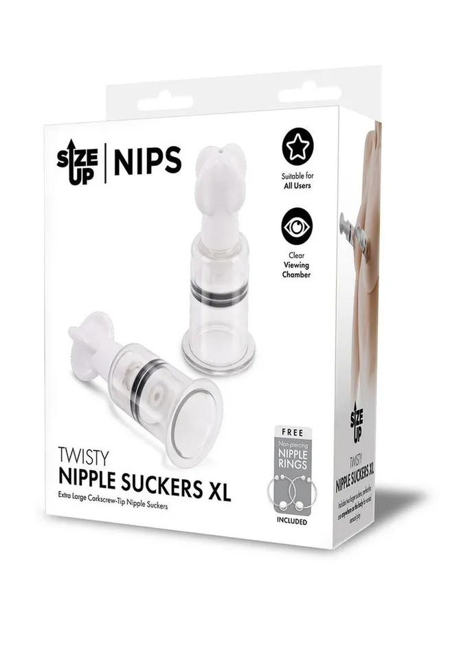 Couples Size Up Size Up Twisty Nipple Suckers