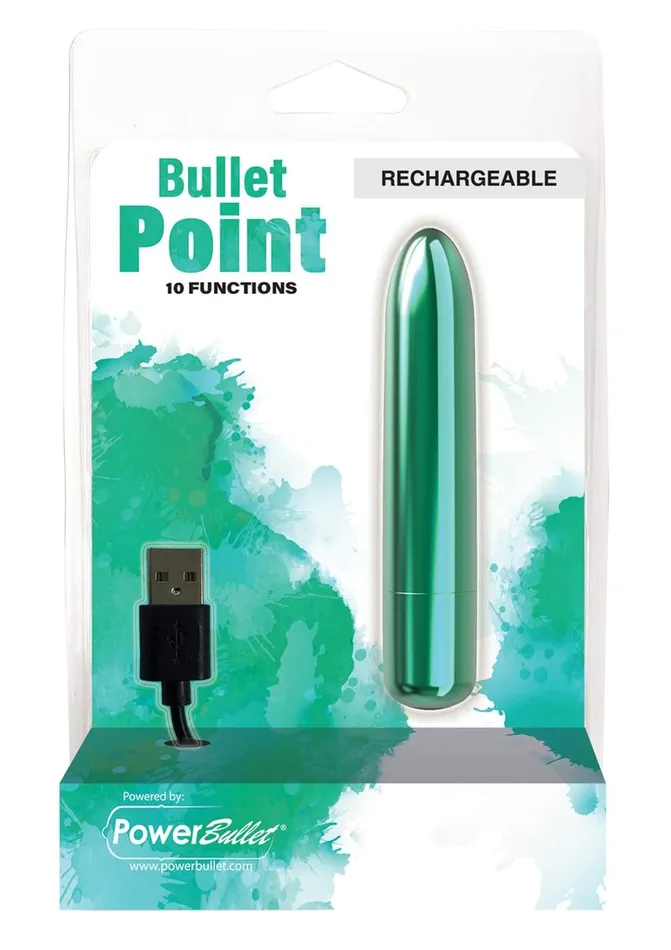 Powerbullet Female Sex Toys Powerbullet Bullet Point Rechargeable Vibrator