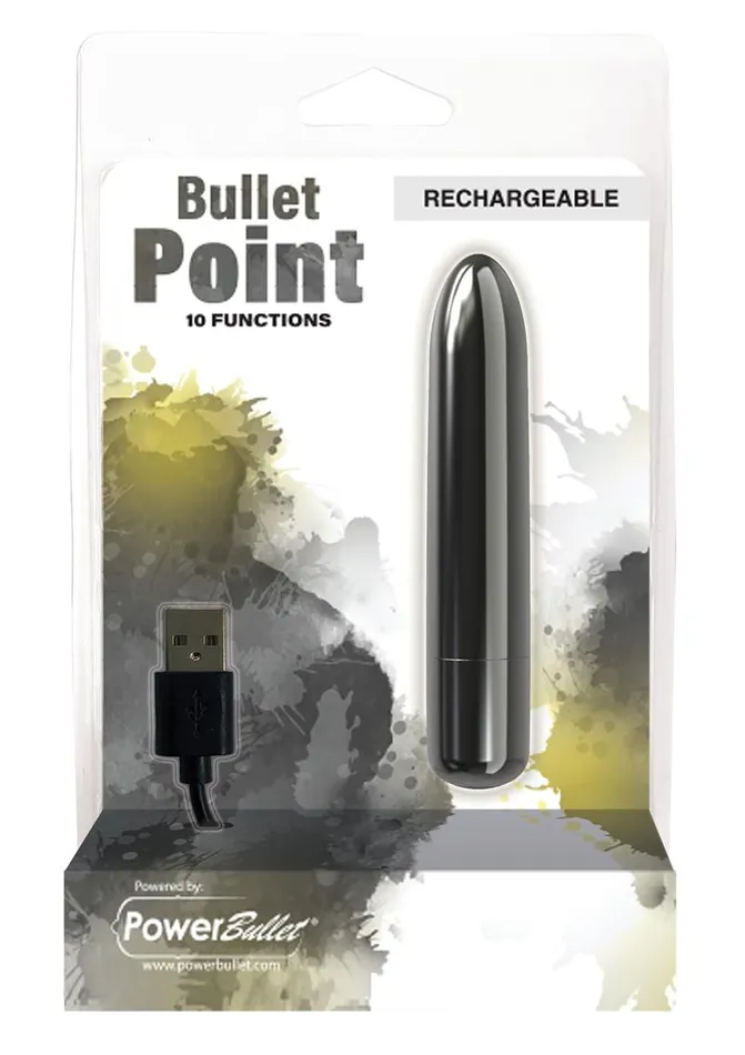 Powerbullet Female Sex Toys Powerbullet Bullet Point Rechargeable Vibrator