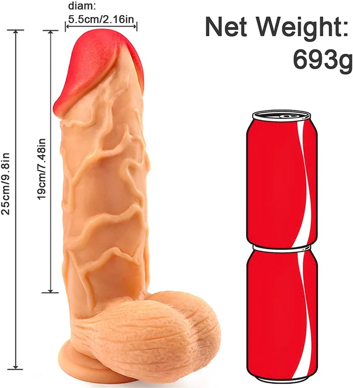 Female Sex Toys Giant Realistic Dildo ADLTOYFUN