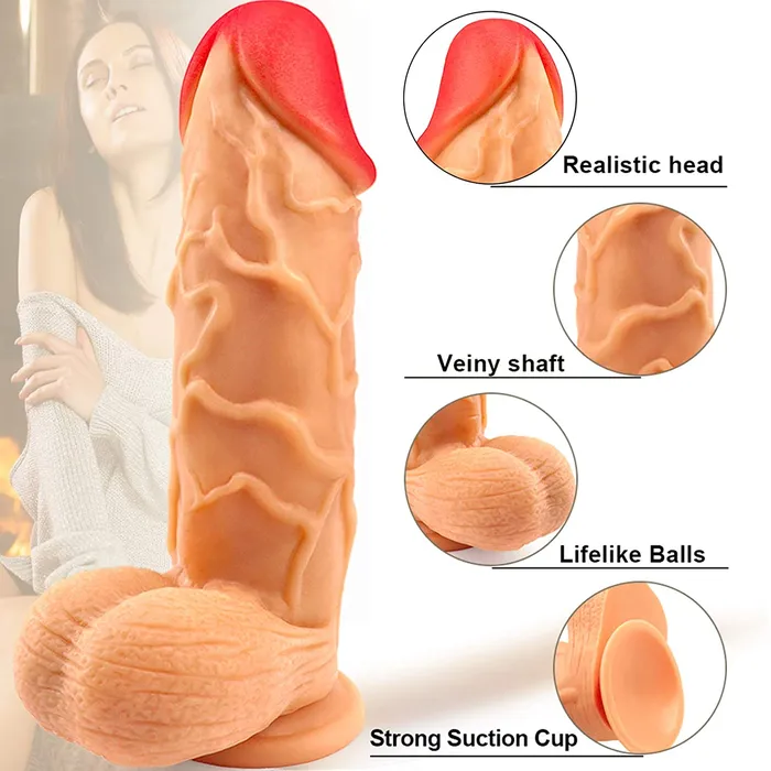 Female Sex Toys Giant Realistic Dildo ADLTOYFUN