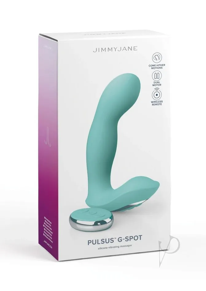 Jimmyjane Female Sex Toys Jimmyjane Pulsus GSpot Rechargeable Silicone Dual Stimulator with Remote