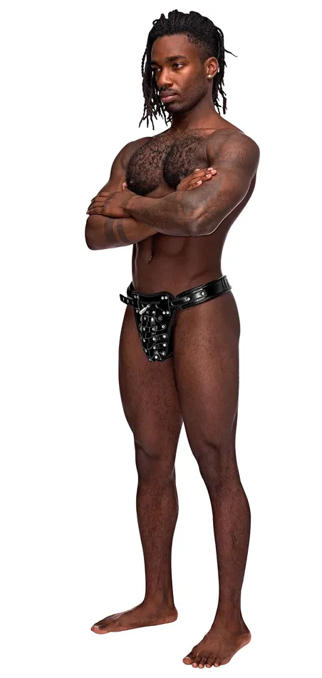 Male Power Teddies And Bodies Taurus Leather Thong One Size Black Male Power Teddies And Bodies Taurus Leather Thong One Size Black